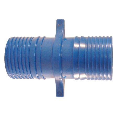Swivel 1.25 in. Insert x 1.25 in. Dia. Insert Polypropylene Coupling; Blue SW1489360